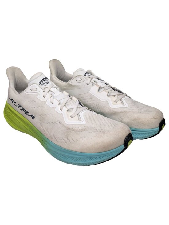 Altra Experience Flow 2 Road Running Shoes Mens White Lime ALOA85RE102 Size 11.5